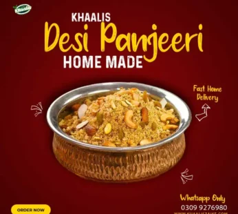 Khaalis Desi Panjeeri Made With Desi Ghee