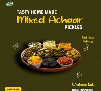 Home Made Desi Mixed Achaar/Pickles