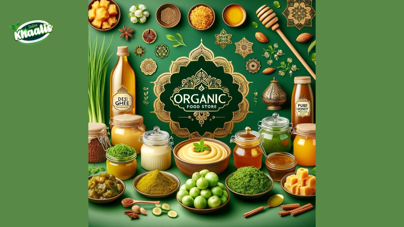 Organic food store