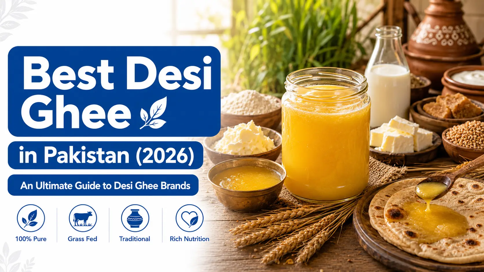 Best Desi Ghee in Pakistan (2026): An Ultimate Guide to Desi Ghee Brands