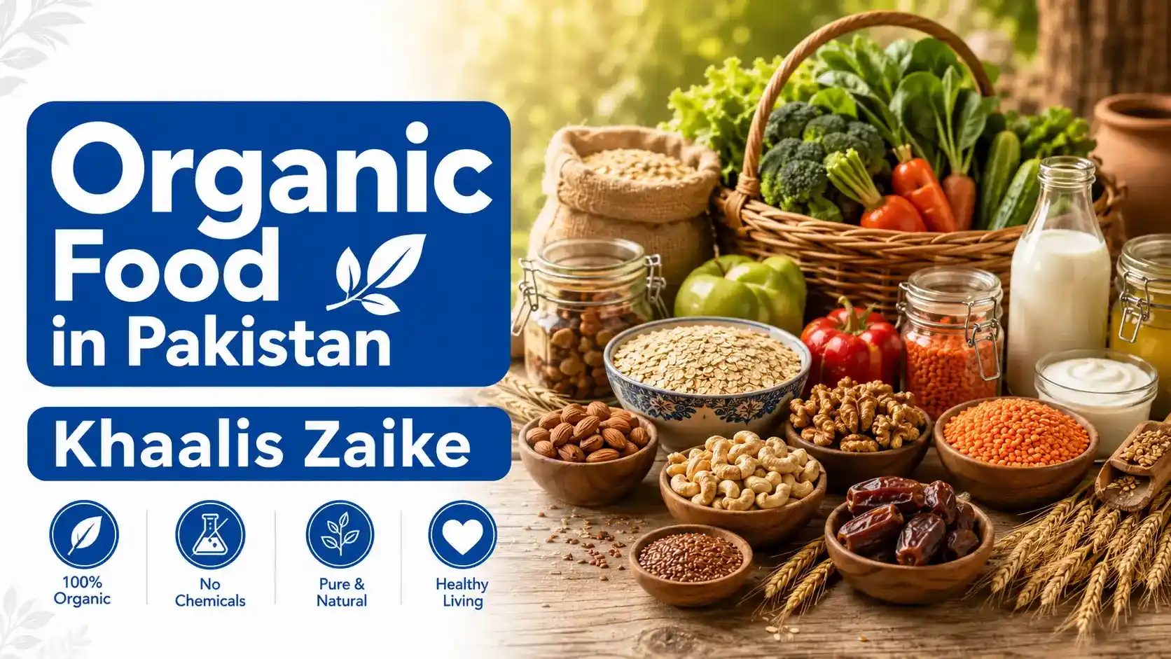 Organic Food in Pakistan: Khaalis Zaike