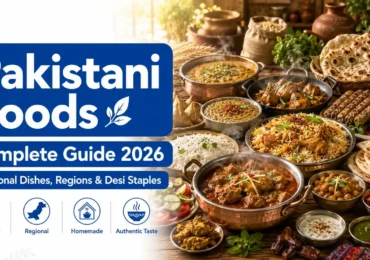 Pakistani Foods: The Complete Guide to Traditional Dishes, Regions & Desi Staples