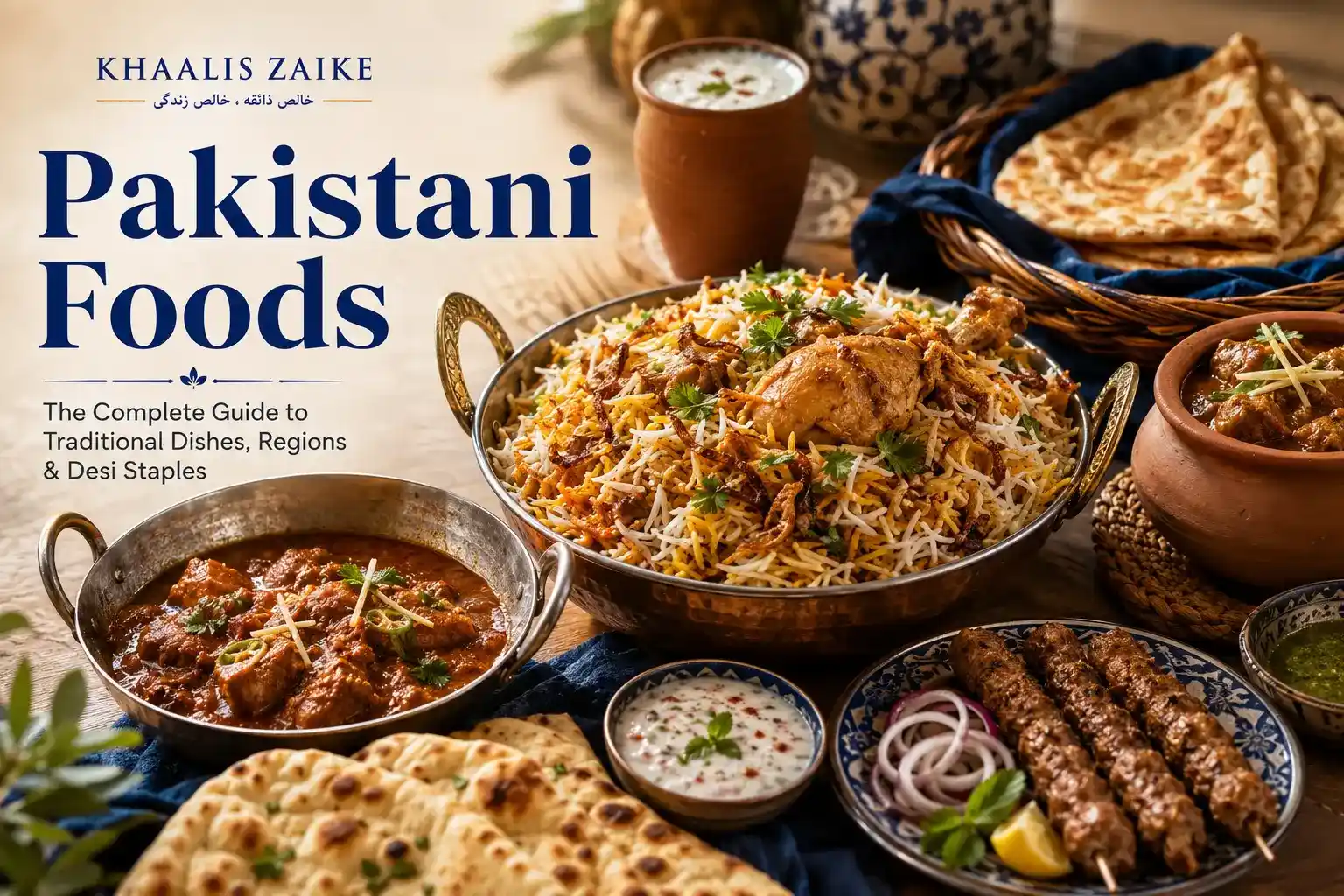 Pakistani Foods: The Complete Guide to Traditional Dishes, Regions & Desi Staples